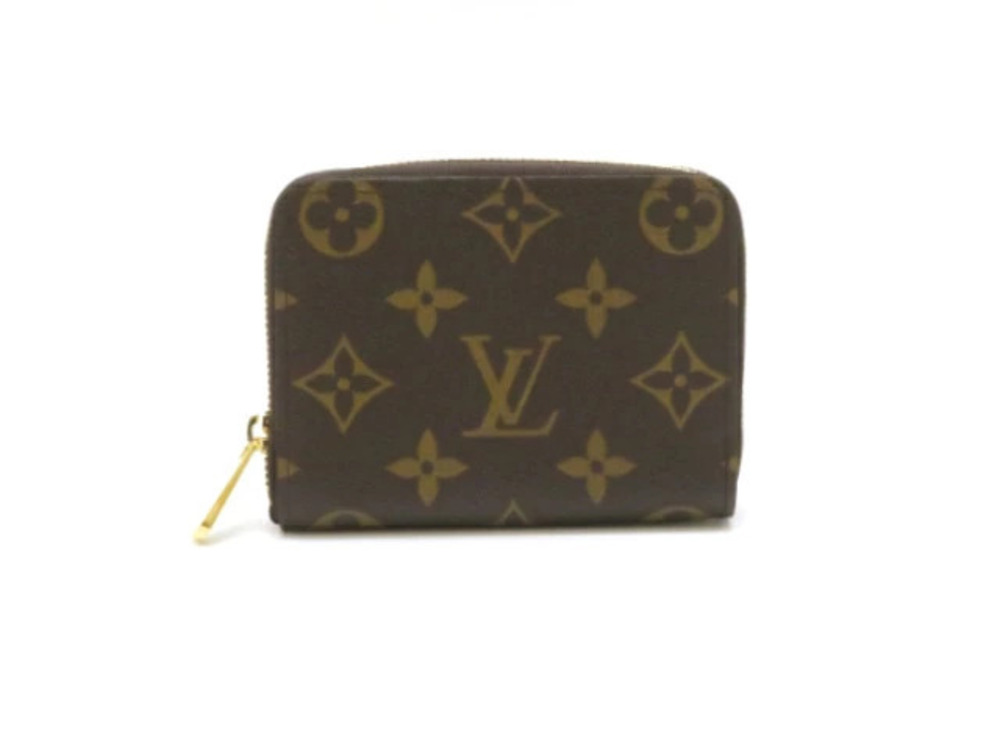 LOUIS VUITTON Zippy Wallet Coin Monogram